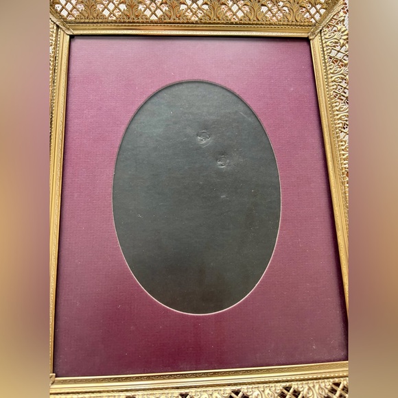 Vintage Gold Rimmed Photo Frame - Picture 5 of 6
